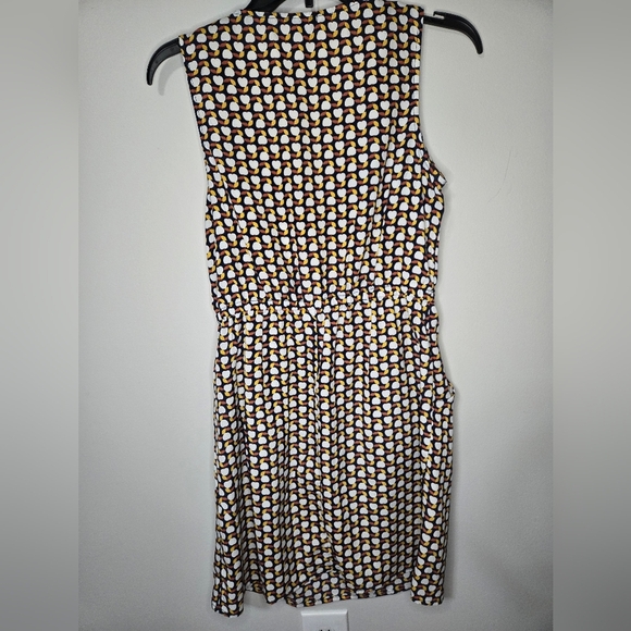 Bebop Retro Sleeveless Apple Bow Dress. Size M. Pockets. Office Work Casual Fall - Picture 9 of 9